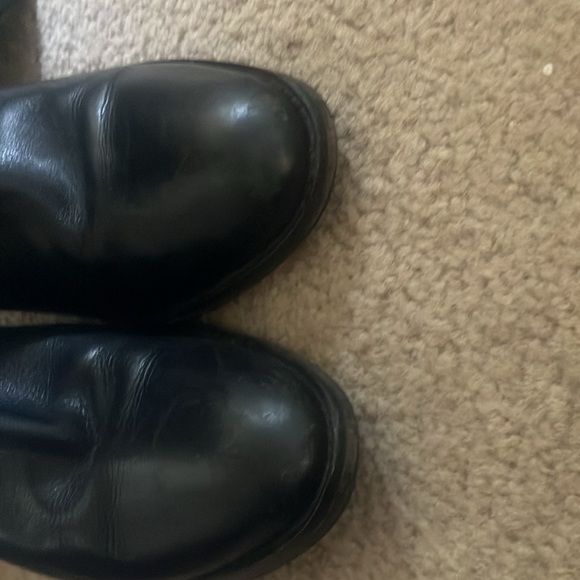 JCrew Tall black leather boots size 6 Narrow calf - Picture 13 of 14